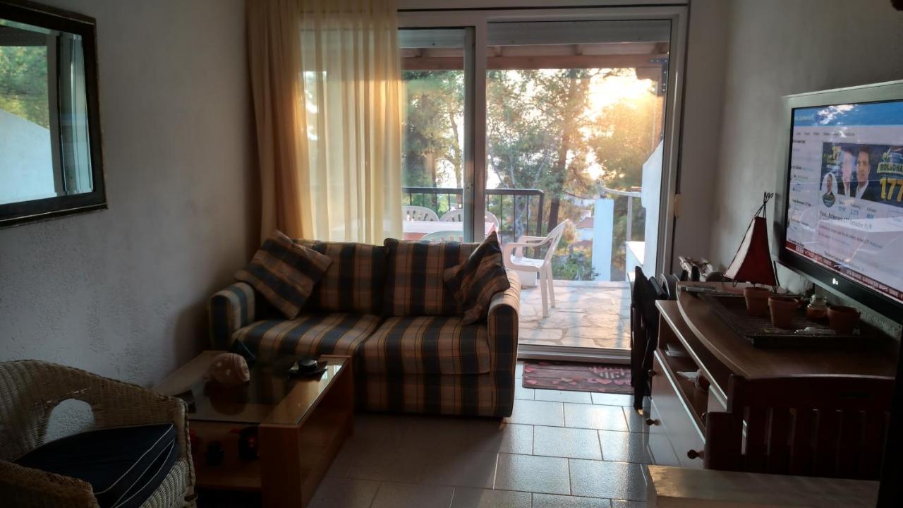Вилла 2-Bed Maisonette In Pine Forest, 250M From Beach Between Skala Fourka And Siviri Скала-Фуркас Экстерьер фото